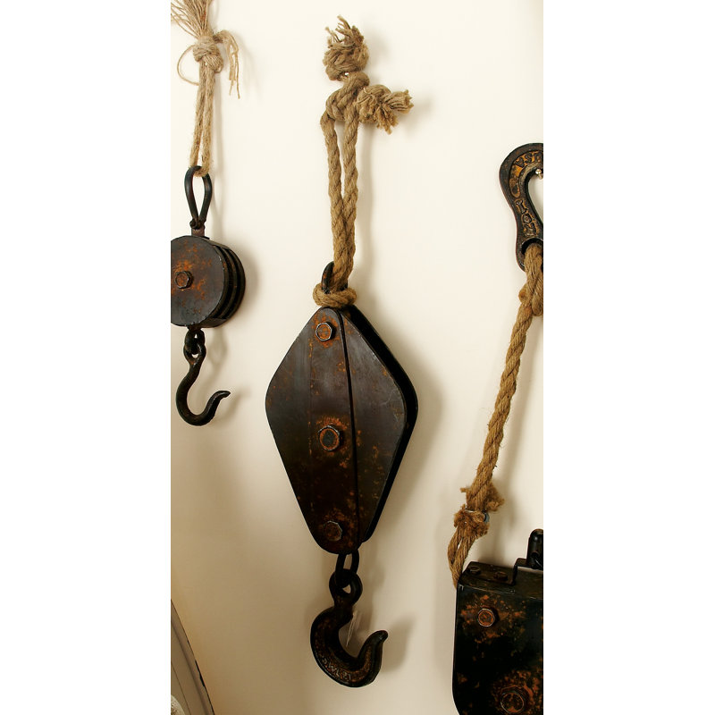 Rope Block Tackle Wall Décor & Reviews Birch Lane